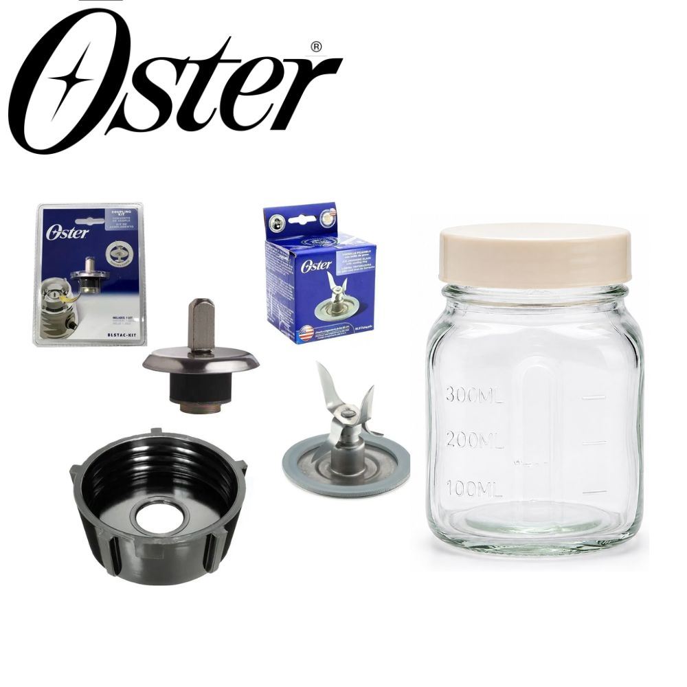 Kit Oster PIM + ROSCA + Cuchilla 4 aspas 4961 + Molinillo Jhumy